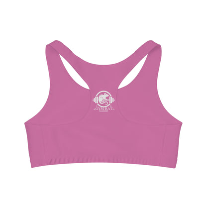 Pink Seamless Sports Bra