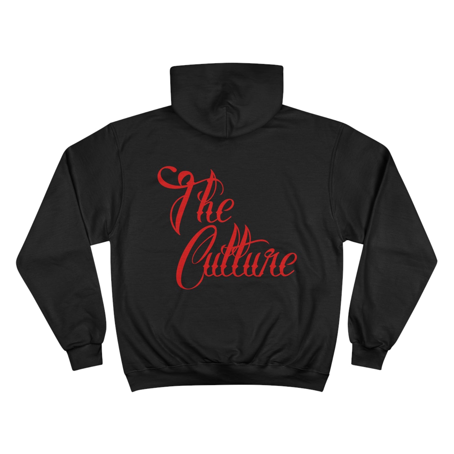 “The Culture” Champion Hoodie RED