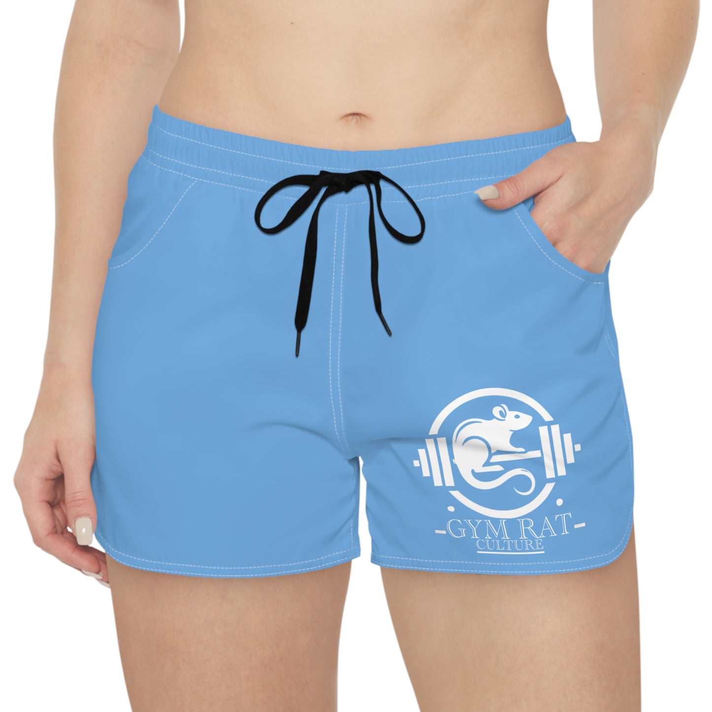 Women's Casual Shorts (Carolina blue)