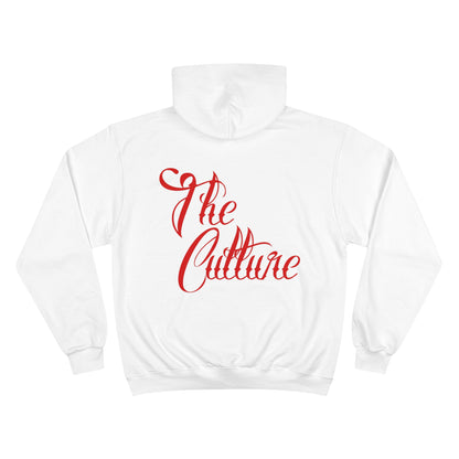 “The Culture” Champion Hoodie RED