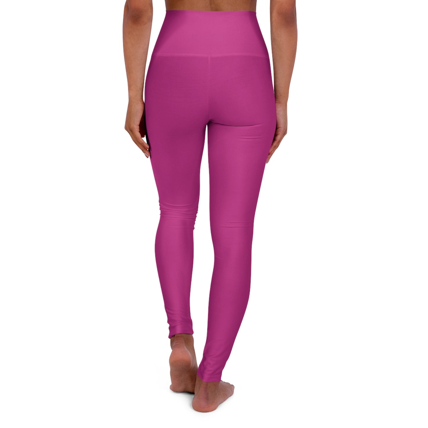 Pink High Waisted Yoga Leggings