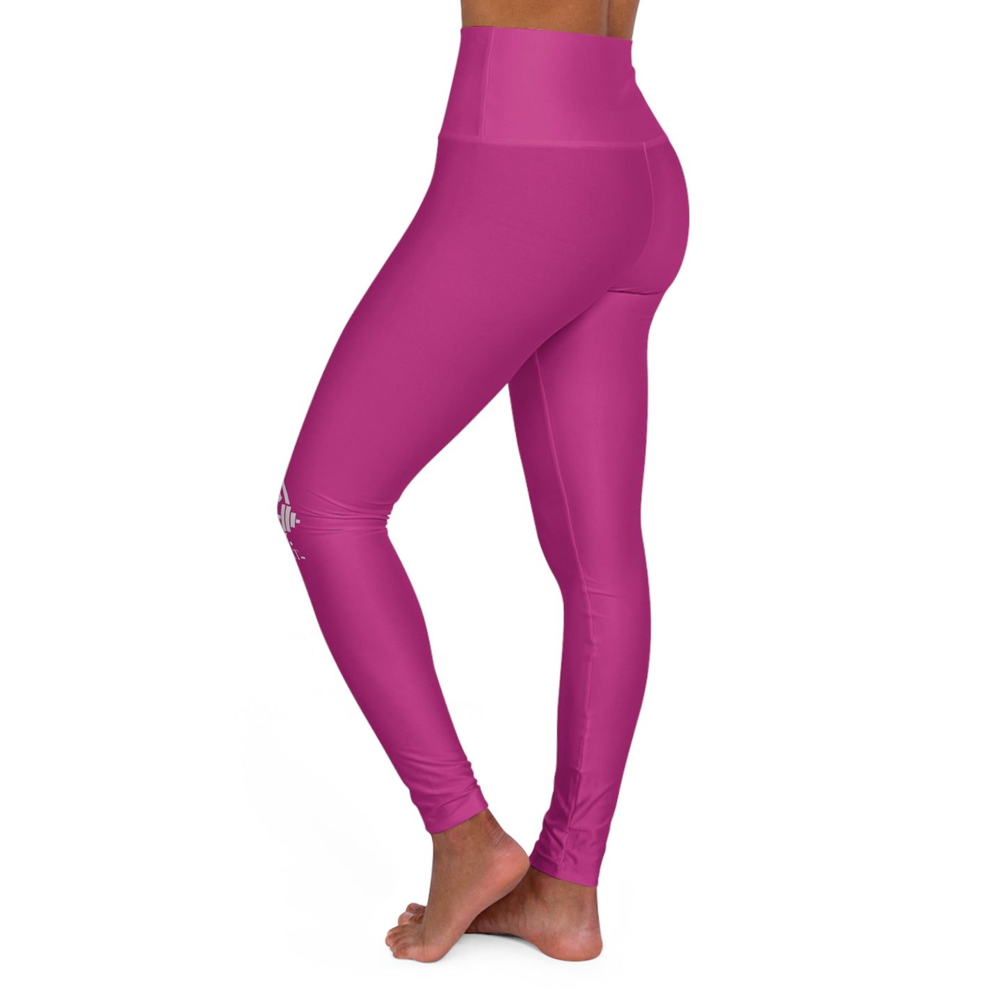 Pink High Waisted Yoga Leggings