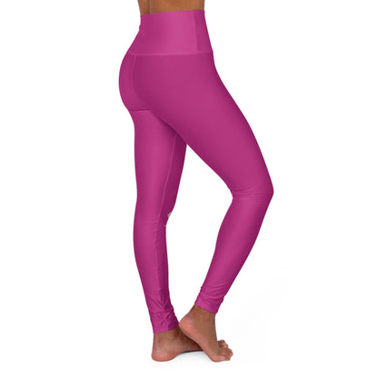 Pink High Waisted Yoga Leggings