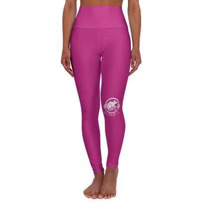 Pink High Waisted Yoga Leggings