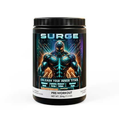 SURGE Pre-Workout Supplement, Fruit Punch (204g, 7.1oz)