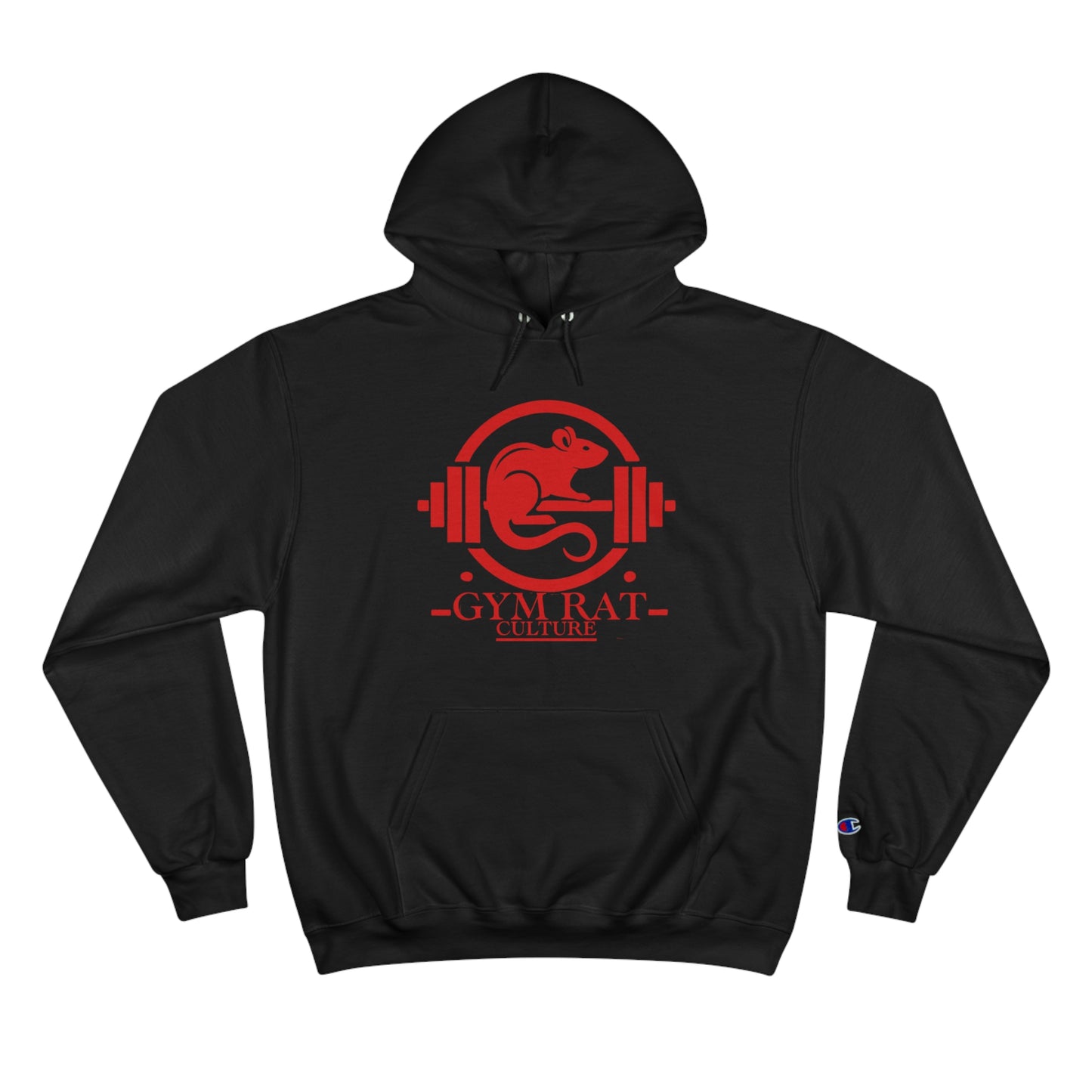 “The Culture” Champion Hoodie RED